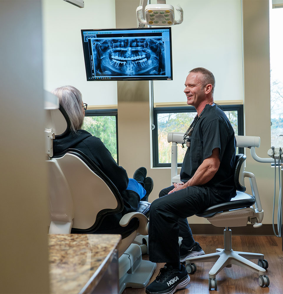 Doctor consulting with Patient