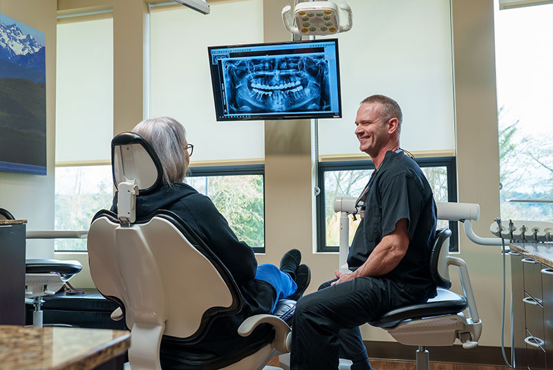 Doctor consulting with Patient